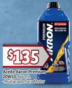 Soriana Mercado Akron aceite premium oferta