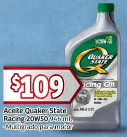 Soriana Mercado Quaker state aceite racing oferta