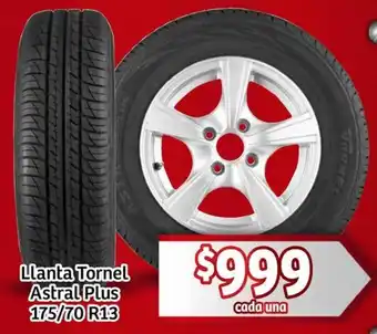 Soriana Mercado Llanta tornel astral plus 175/70 r13 oferta