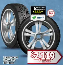 Soriana Mercado Llanta Tornel 185/65 R15 86 H Real oferta