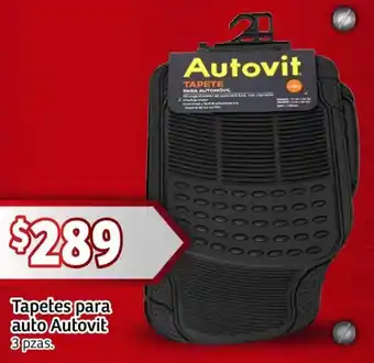 Soriana Mercado Autovit tapetes para auto oferta