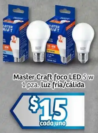 Soriana Mercado Master craft foco led oferta