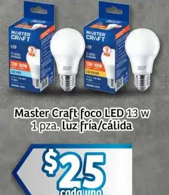 Soriana Mercado Master craft foco led oferta