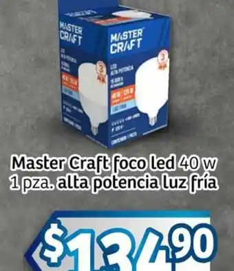 Soriana Mercado Master craft foco led oferta