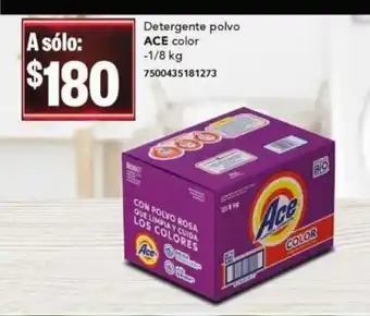 City Club Detergente Polvo ACE color oferta