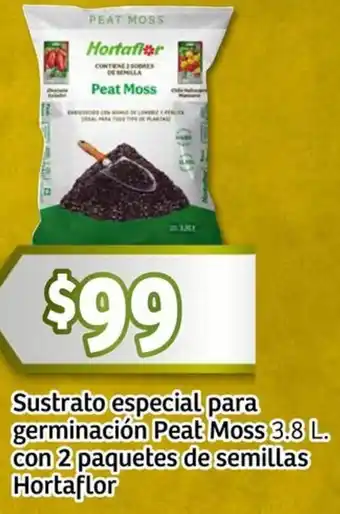 Soriana Mercado Sustrato especial para germinación peat moss oferta