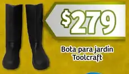 Soriana Mercado Toolcraft bota para jardín oferta