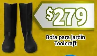 Soriana Mercado Toolcraft bota para jardín oferta