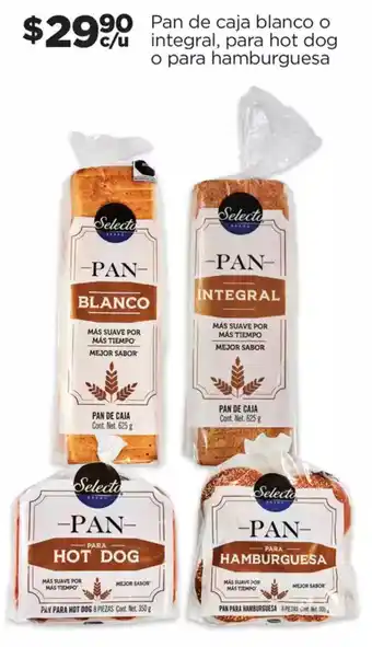 Chedraui Blanco pan de caja oferta