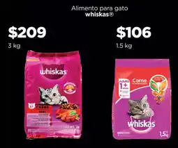 Chedraui Whiskas alimento para gato oferta