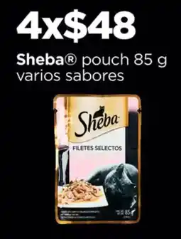 Chedraui Sheba pouch varios sabores oferta