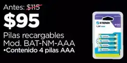 Pilas recargables