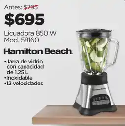 Chedraui Hamilton beach licuadora oferta