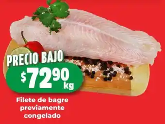 HEB Filete de bagre previamente congelado oferta