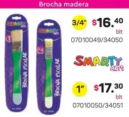 Tony Super Papelerías Brocha madera oferta