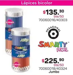 Tony Super Papelerías Lápices bicolor oferta