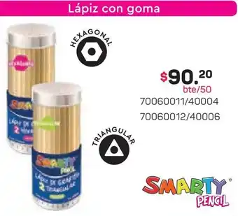 Tony Super Papelerías Lápiz con goma oferta