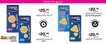 Tony Super Papelerías Lápiz con goma oferta