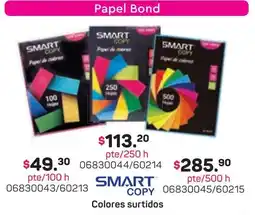 Tony Super Papelerías Papel bond oferta