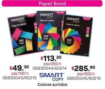 Tony Super Papelerías Papel bond oferta