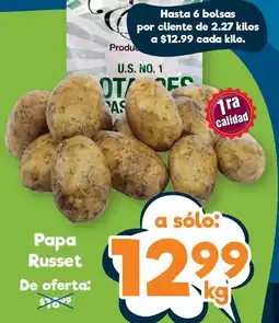S-Mart Papa russet oferta