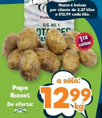 S-Mart Papa russet oferta