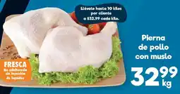 Pierna de pollo con muslo