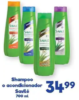 S-Mart Savilé shampoo o acondicionador oferta