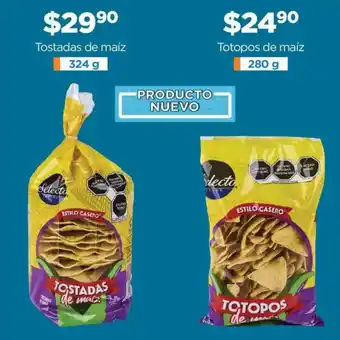 Chedraui Tostadas de maíz oferta