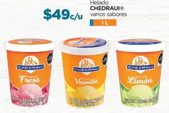 Chedraui Chedraui helado varios sabores oferta