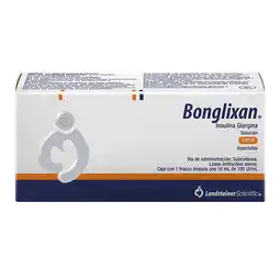 Farmacias YZA BONGLIXAN SOLUCION INYECTABLE 100UI 10ML oferta