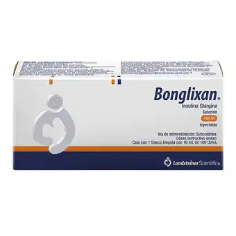 Farmacias YZA BONGLIXAN SOLUCION INYECTABLE 100UI 10ML oferta