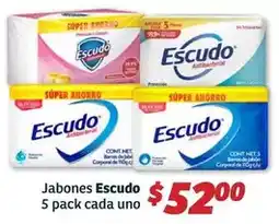 Soriana Híper Escudo - jabones oferta