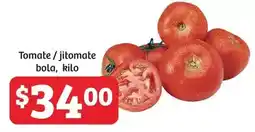 Soriana Híper Tomate / jitomate bola oferta