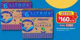 Walmart Alpura - variedad de leche oferta