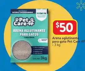 Walmart Care - arena aglutinante para gato oferta