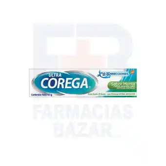 Farmacias Bazar COREGA ULTRA MENTA 40GR oferta