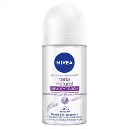 Farmacias YZA NIVEA Desodorante Aclarante Tono Natural Beauty Touch roll on 50 ml oferta