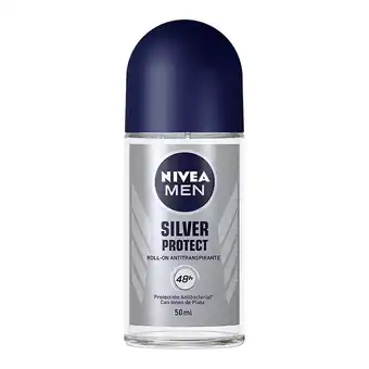 Farmacias YZA NIVEA MEN Desodorante Antibacterial Silver Protect 150 ml oferta