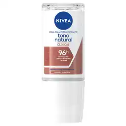 Farmacias YZA NIVEA Desodorante Aclarante Clinical Tono Natural roll on 50 ml oferta