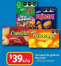 Walmart Marinela variedad de galletas oferta