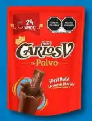 Walmart Carlos v chocolate en polvo oferta