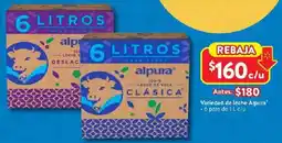 Walmart Variedad de leche Alpura oferta