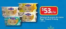 Walmart Fage creamy dreamy variedad de postre de crema oferta