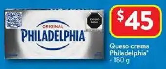 Walmart Philadelphia queso crema oferta