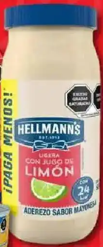 Walmart Hellmann's Mayonesa ligera con jugo de limón oferta