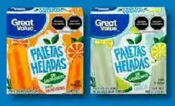 Walmart Variedad de paletas heladas oferta