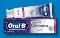 Walmart Pasta dental Oral-B 3D White oferta