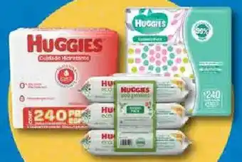 Walmart Toallitas húmedas Huggies Cuidado hidratante, puro o Eco Protect oferta