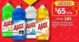 Walmart Ajax variedad de limpiador líquido multiusos oferta